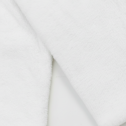 Kapşonlu Beyaz Peluş Welsoft Bere & Atkı – Rüzgar Geçirmez, Kulaklı Polar Şapka & Boyunluk